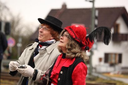 ... da staunt so mancher Zaungast